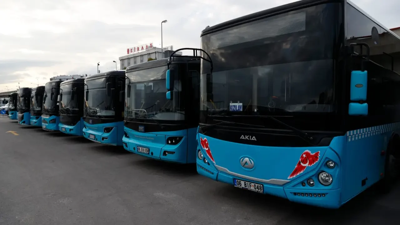 Ankara’da zam isyanı! Özel halk otobüsleri kontak kapattı